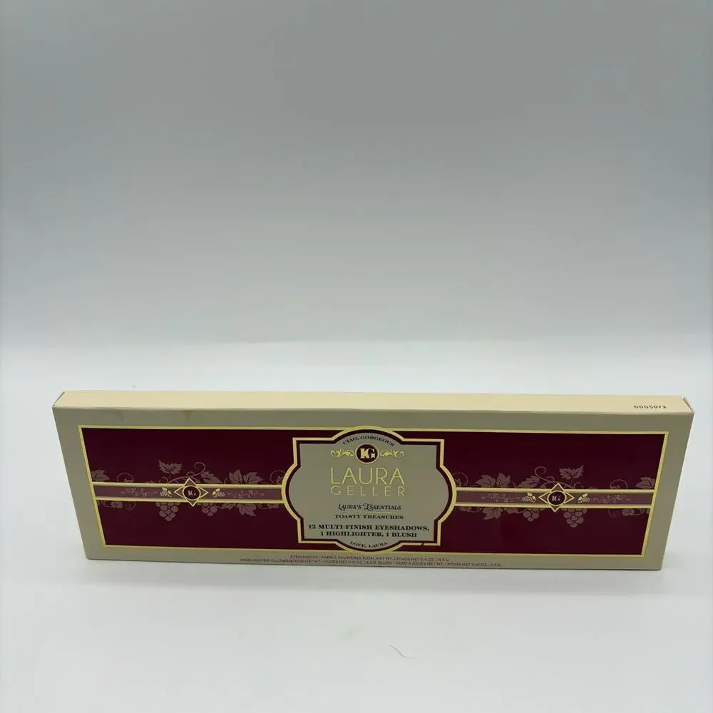 Laura Geller Laura’s Essentials TOASTY TREASURES Eyeshadow & Face Palette NEW